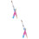 2Pièces Pinceaux Nail Art Multi- Pour Précis 6