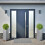 Berkfield Garden Planters 2 pcs Triangular 40x34.5x75 cm Galvanized Steel 3
