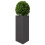 Berkfield Garden Planter Black Triangular 40x34.5x75 cm Steel 3
