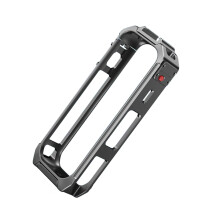 360 Camera Cage with Magnetic Quick Mount, Shockproof Protective Frame and Dual Cold Shoe Mounts