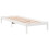 Berkfield Extra Long Bed Frame without Mattress White 100x210 cm Solid Wood Pine 3
