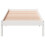 Berkfield Extra Long Bed Frame without Mattress White 100x210 cm Solid Wood Pine 4