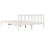 Berkfield Extra Long Bed Frame without Mattress White 140x220 cm Solid Wood Pine 6