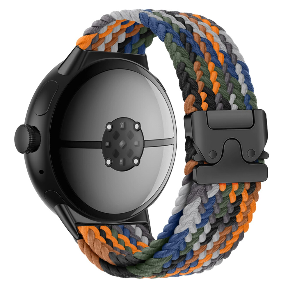 Braided Nylon Watch Band For Pixel Watch 2 And 3 41Mm, Stretchy Breathable Strap With Secure Parachute Buckle 9045646638652