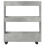 Berkfield Narrow Storage Trolley 3 Tier Concrete Grey Engineered Wood 4