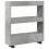 Berkfield Narrow Storage Trolley 3 Tier Concrete Grey Engineered Wood 6