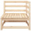 Berkfield Garden Sofa Corner 70x70x67 cm Solid Wood Pine 4