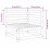 Berkfield Garden Sofa Corner 70x70x67 cm Solid Wood Pine 8