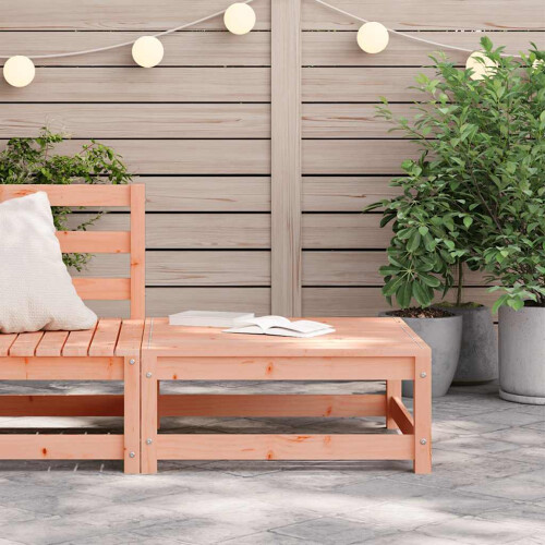 Berkfield Garden Footstool 70x70x30 cm Solid Wood Douglas 2