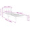 Berkfield Extra Long Bed Frame without Mattress White 80x220 cm Solid Wood Pine 9