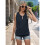 Women'S Sleeveless Vest Black M 3