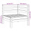 Berkfield Garden Sofa Corner Wax Brown Solid Wood Pine 8