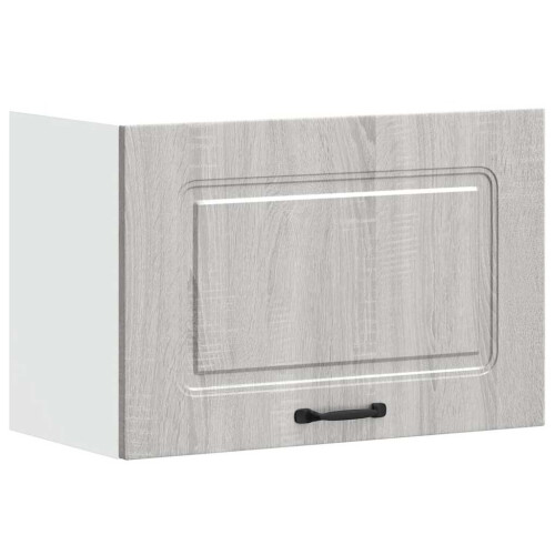 Berkfield Kitchen Wall Cabinet Kalmar Grey Sonoma Engineered Wood 1