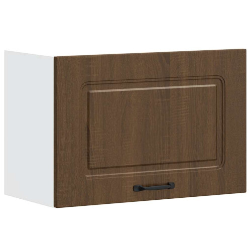 Berkfield Kitchen Wall Cabinet Kalmar Brown Oak Engineered Wood 1
