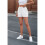 Activewear Lounge Textured Shorts White L 3