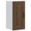 Berkfield Kitchen Wall Cabinet Kalmar Brown Oak Engineered Wood 2