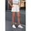 Activewear Lounge Textured Shorts White L 5