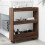 Berkfield Narrow Storage Trolley 3 Tier Brown Oak Engineered Wood 3