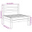 Berkfield Garden Sofa Armless Wax Brown Solid Wood Pine 8