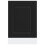 Berkfield Dishwasher Panel†Kalmar†Black 45x1.5x57 cm Engineered Wood 4