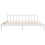 Berkfield Extra Long Bed Frame without Mattress White 200x220 cm Solid Wood Pine 4