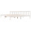 Berkfield Extra Long Bed Frame without Mattress White 200x220 cm Solid Wood Pine 5