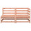 Berkfield Garden Sofa 2-Seater Solid Wood Douglas 4