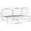 Berkfield Garden Sofa 2-Seater Solid Wood Douglas 10