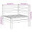 Berkfield Garden Sofas Corner 2 pcs Wax Brown Solid Wood Pine 8