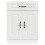 Berkfield Kitchen Base Cabinet Kalmar White Engineered Wood 3