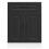 Berkfield Kitchen Base Cabinet Kalmar Black Engineered Wood 4