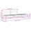 Berkfield Garden Sofa 3-Seater Solid Wood Pine 10