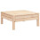 Berkfield Garden Sofa 2-Seater with Footstool Solid Wood Pine 7