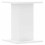 Berkfield Speaker Stands 2 pcs White 30x30x40 cm Engineered Wood 1