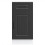 Berkfield Kitchen Base Cabinet Kalmar Black Engineered Wood 4