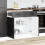 Berkfield Kitchen Base Cabinet Kalmar Black Engineered Wood 3