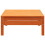Berkfield Garden Footstool Wax Brown Solid Wood Pine 4
