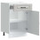 Berkfield Kitchen Base Cabinet Kalmar Grey Sonoma Engineered Wood 5