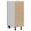 Berkfield Kitchen Base Cabinet Kalmar Black Engineered Wood 7