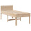 Berkfield Bed Frame without Mattress 90x190 cm Single Solid Wood Pine 3