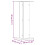 Berkfield Speaker Stands 2 pcs White 30x30x80 cm Engineered Wood 9