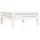 Berkfield Garden Sofa 3-Seater White Solid Wood Pine 7