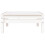 Berkfield Garden Sofa 3-Seater White Solid Wood Pine 8