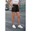 Activewear Lounge Textured Shorts Black XXL 7