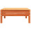 Berkfield Garden Sofa 3-Seater Wax Brown Solid Wood Pine 8