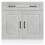 Berkfield Kitchen Base Cabinet Kalmar Concrete Grey Engineered Wood 4