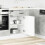 Berkfield Kitchen Base Cabinet Kalmar Concrete Grey Engineered Wood 3