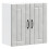 Berkfield Kitchen Wall Cabinet Lucca Concrete Grey Engineered Wood 2