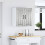 Berkfield Kitchen Wall Cabinet Lucca Concrete Grey Engineered Wood 4