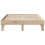Berkfield Bed Frame without Mattress 150x200 cm King Size Solid Wood Pine 4